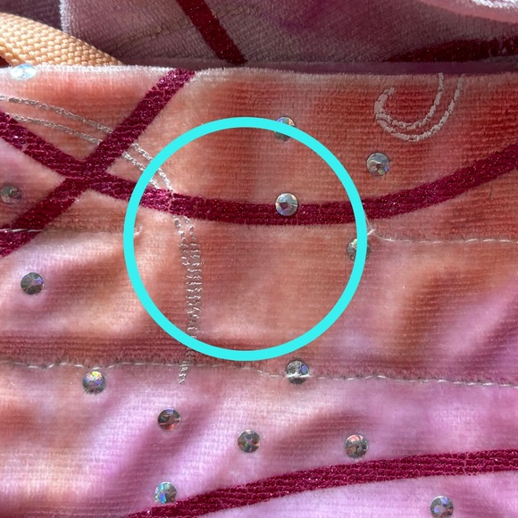 I’m Sorry by Petra Collin Velvet Embellished Tie-Dye Flare Leg Lounge Pants - Picture 7 of 11